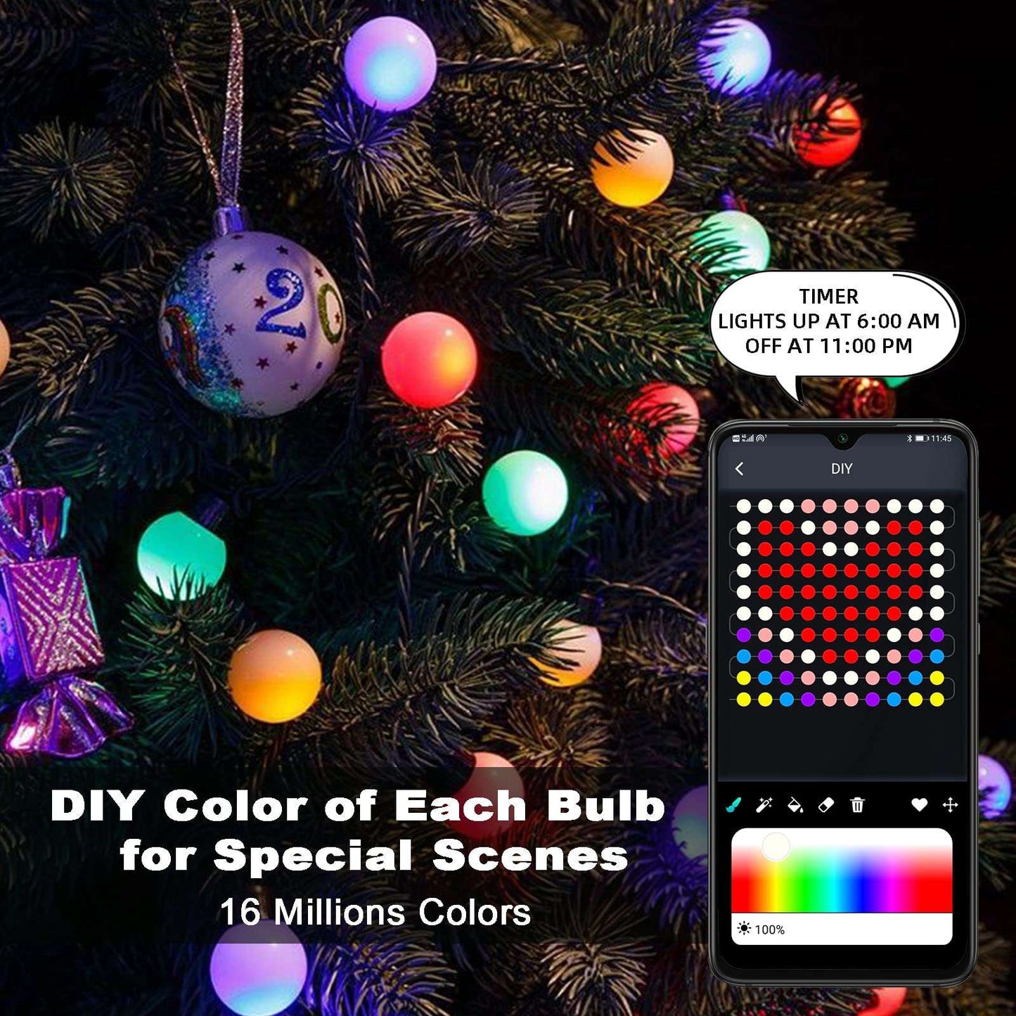 Outdoor String Lights RGB