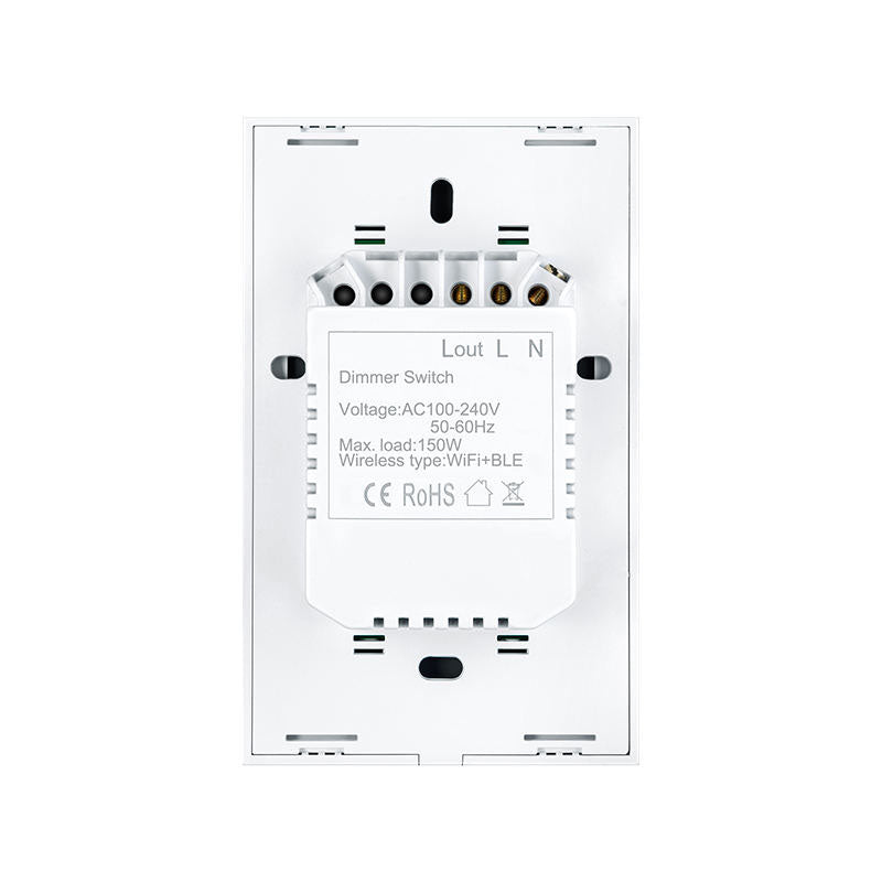 Dimmer light wall switch