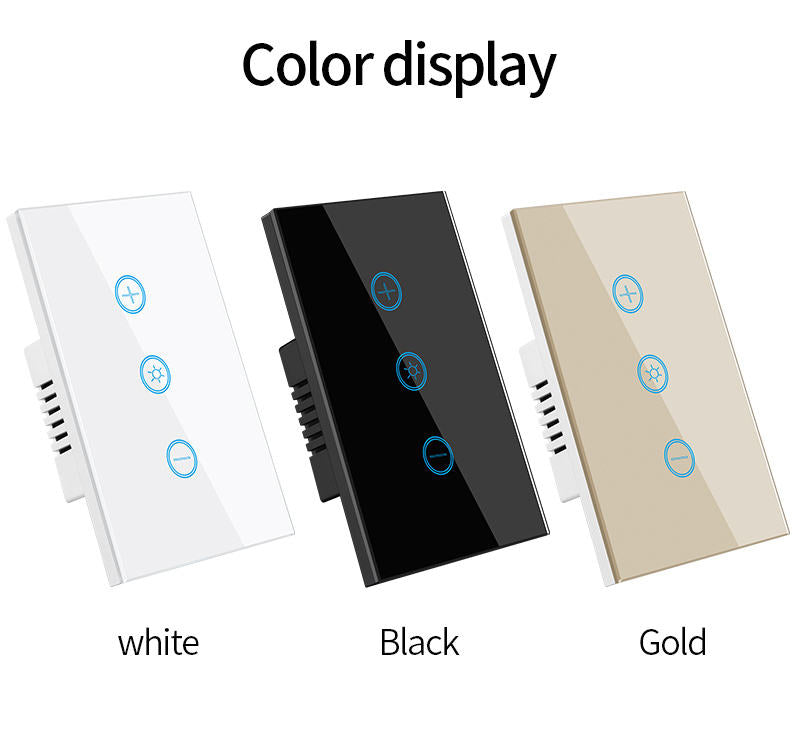 Dimmer light wall switch