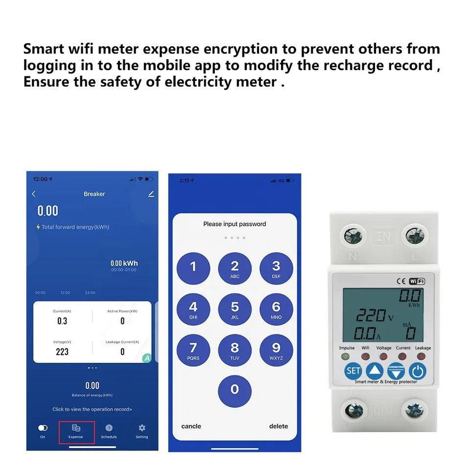 63A WiFi Power Meter