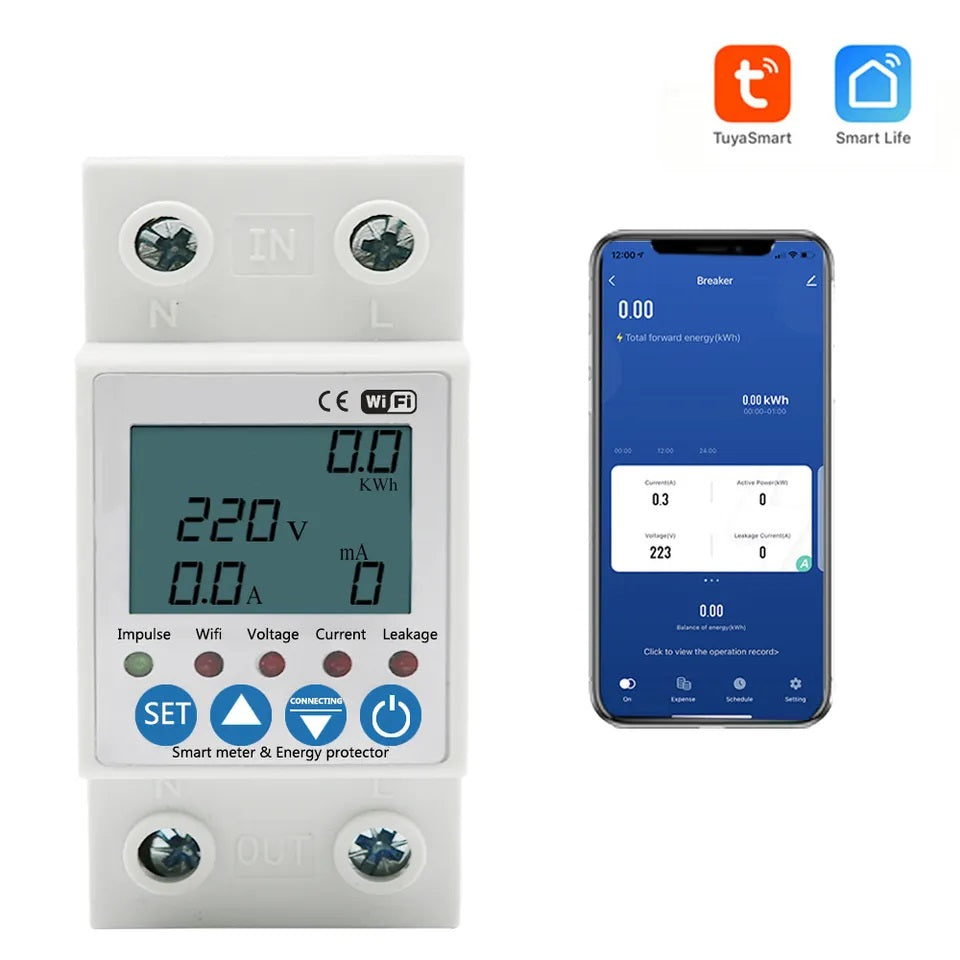63A WiFi Power Meter