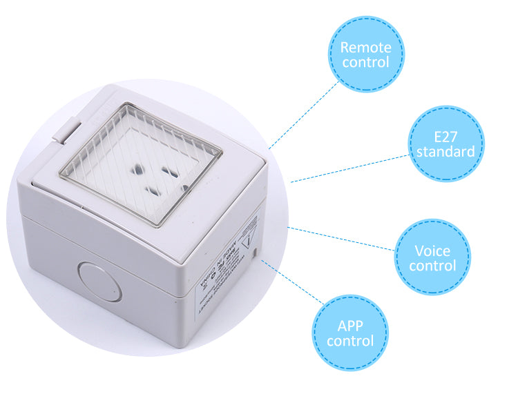 Universal Waterproof WiFi Wall Socket