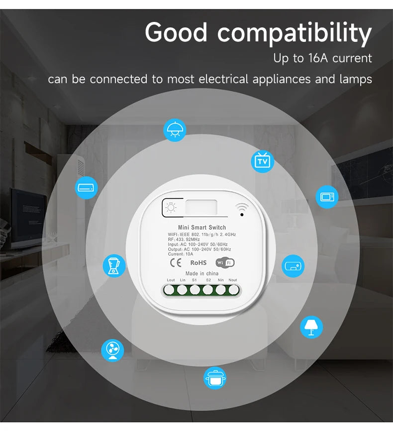 16A WiFi switch