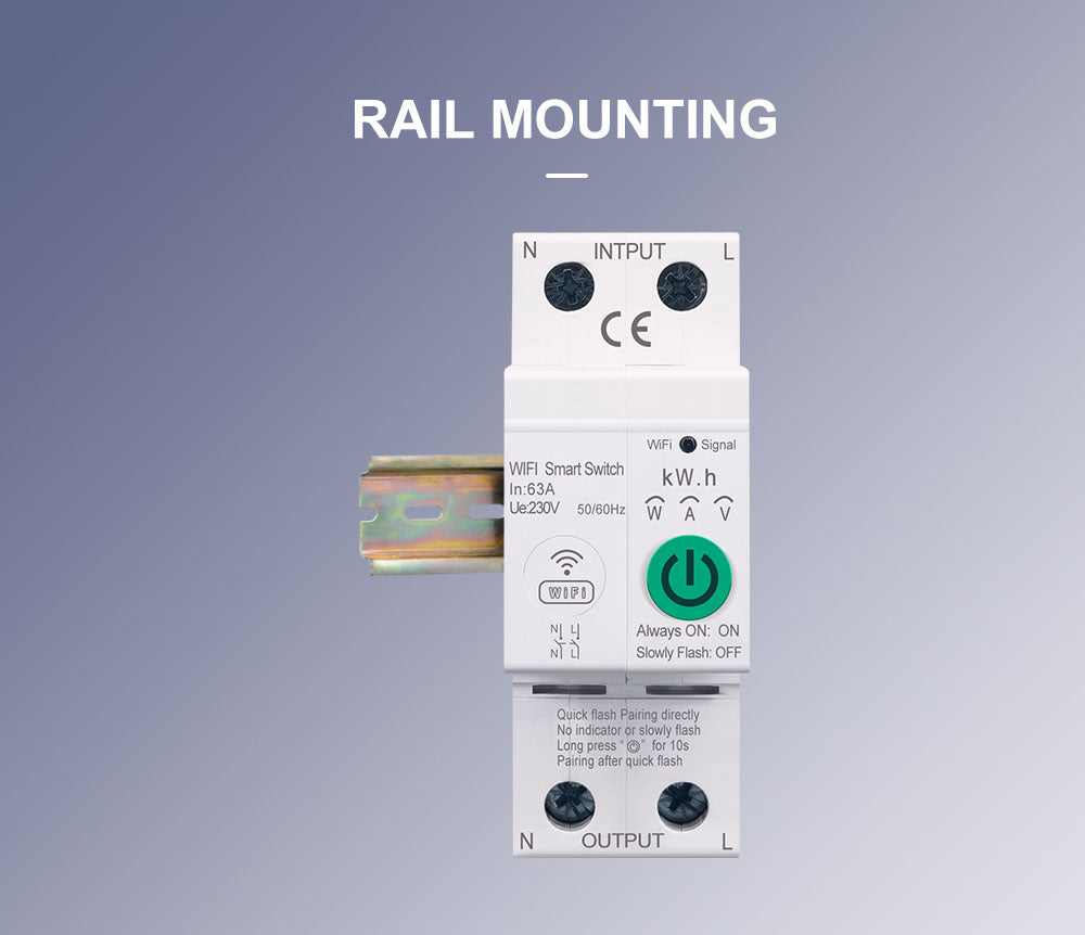 63A WiFi 2P switch