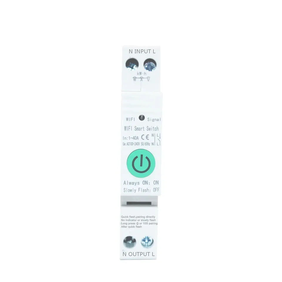 40A WiFi 1P+N switch