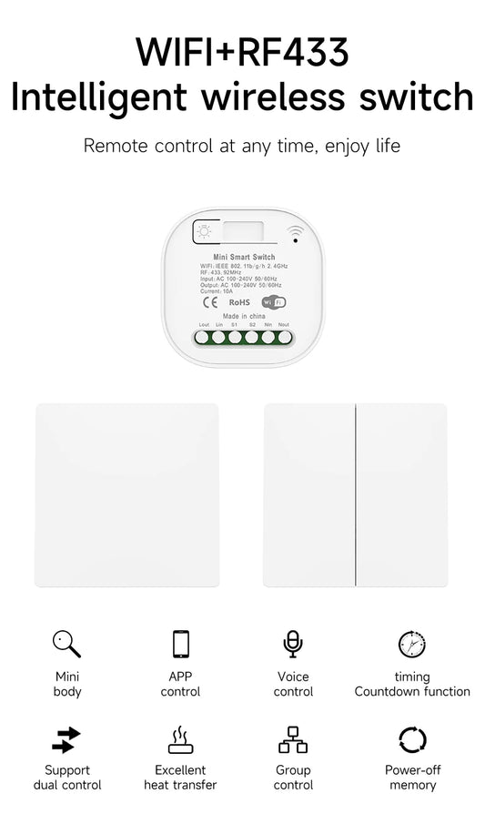 16A WiFi switch