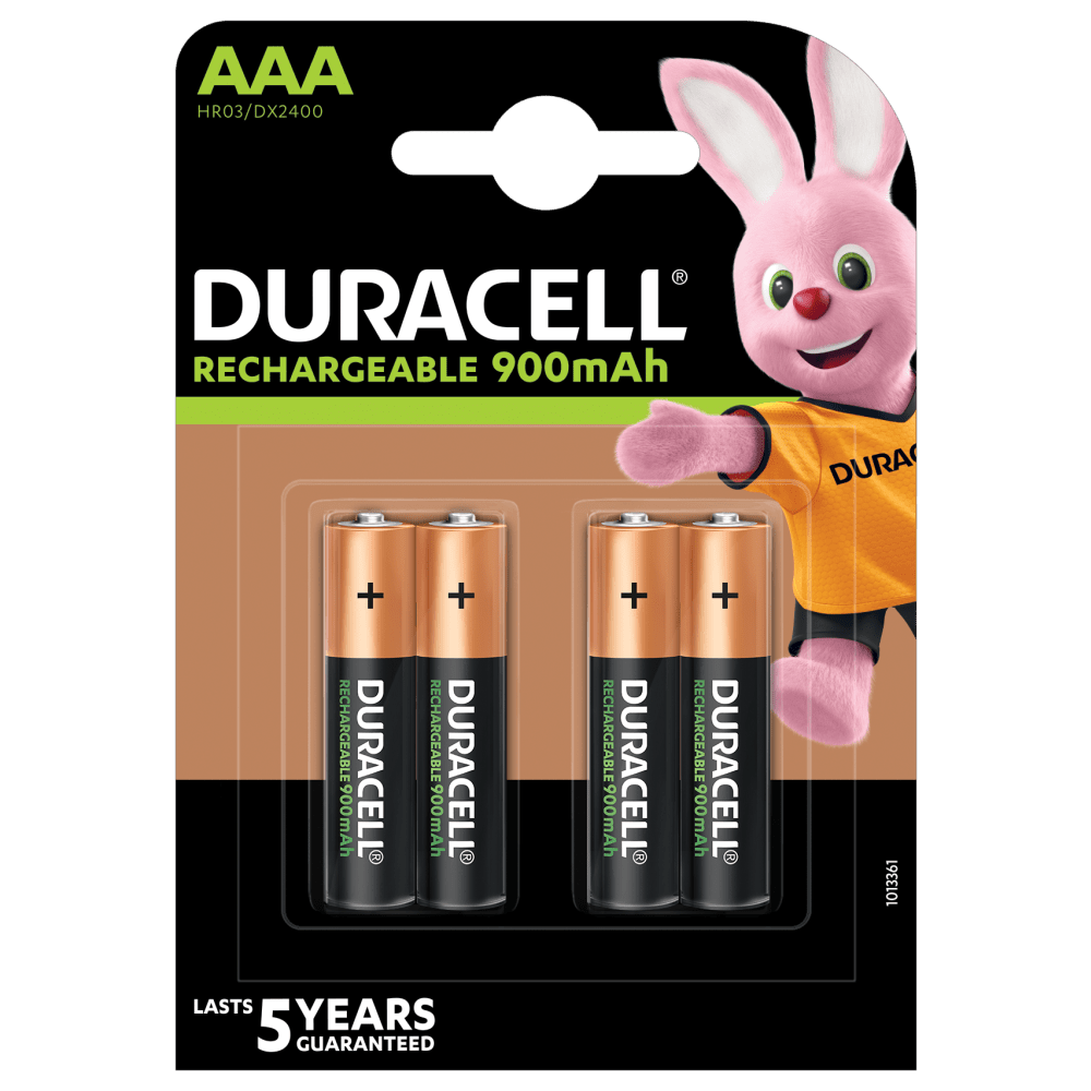 Duracell Rechargeable AA or AAA batteries