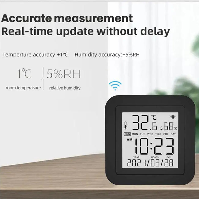 InfraRed remote control with screen for temperature & humidity