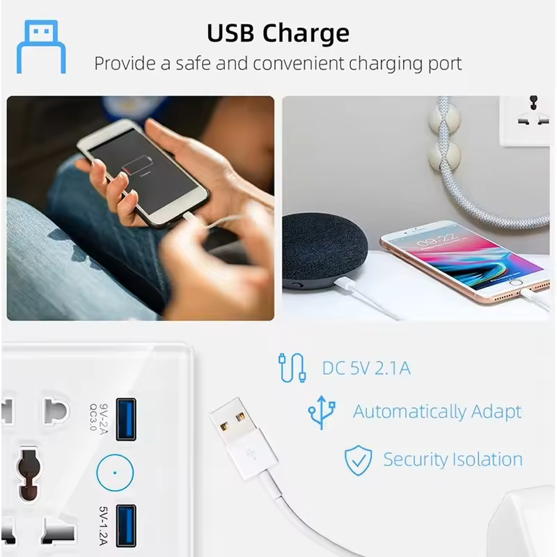 Universal Smart wall plug