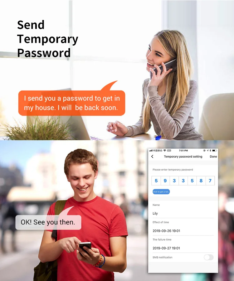 Outdoor smart lock