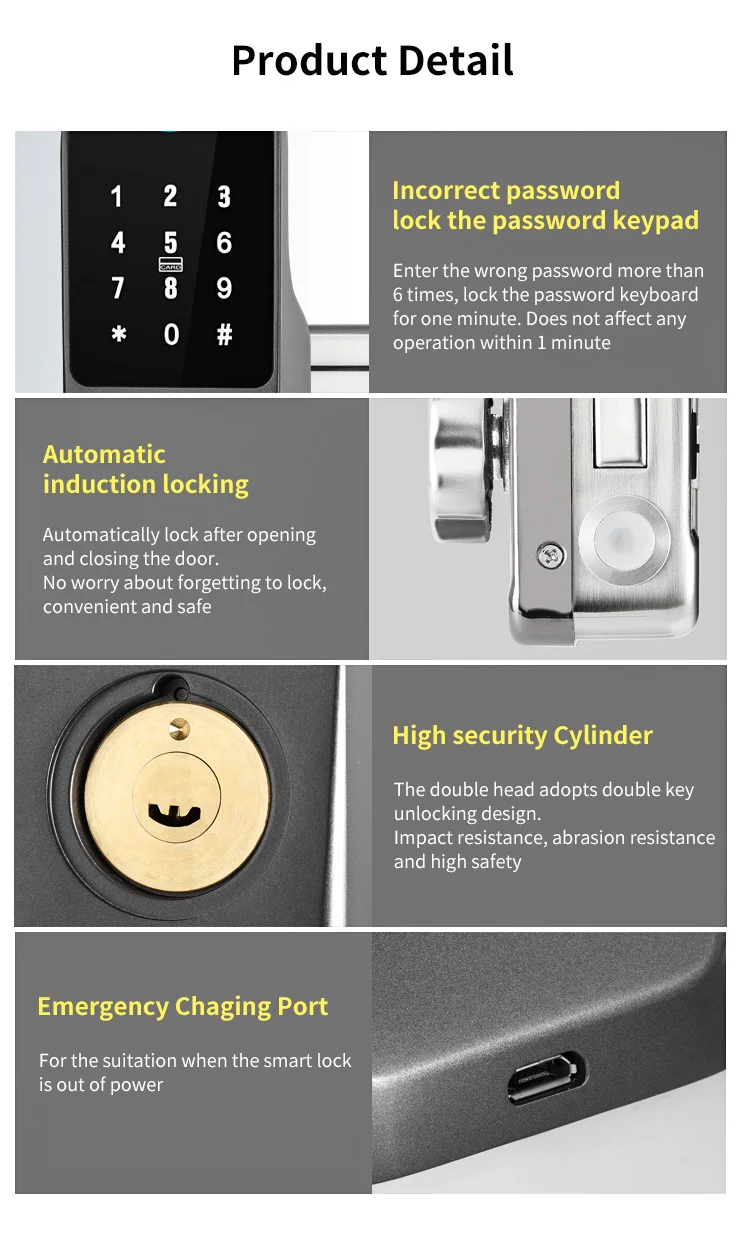 Outdoor smart lock