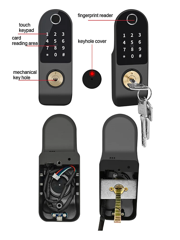 Outdoor smart lock