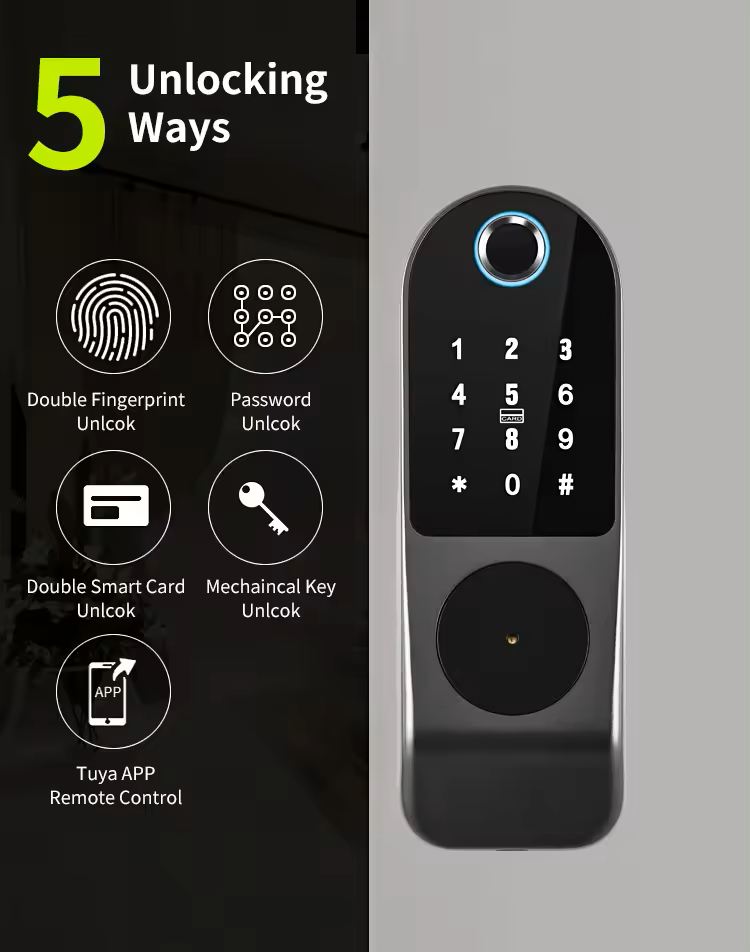 Outdoor smart lock