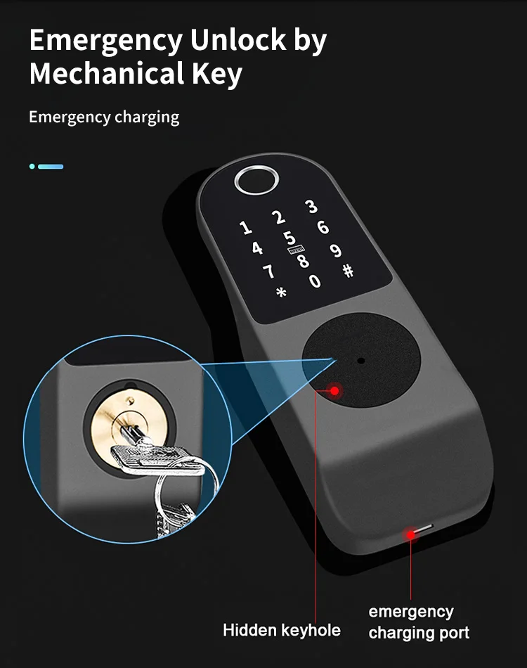 Outdoor smart lock