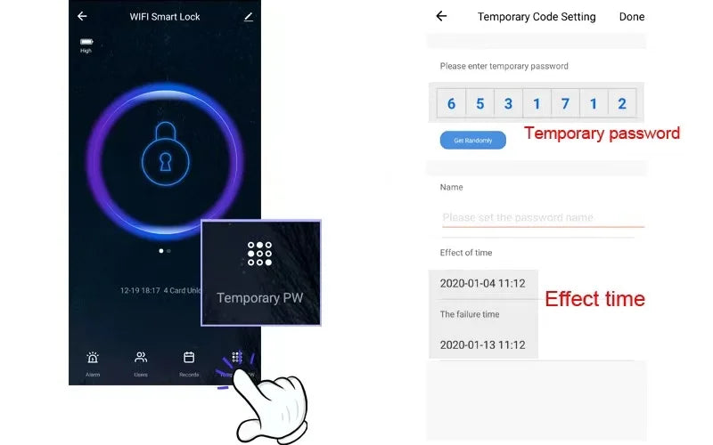 Indoor smart lock