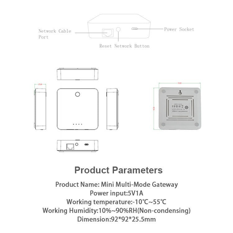 Zigbee Gateway with LAN