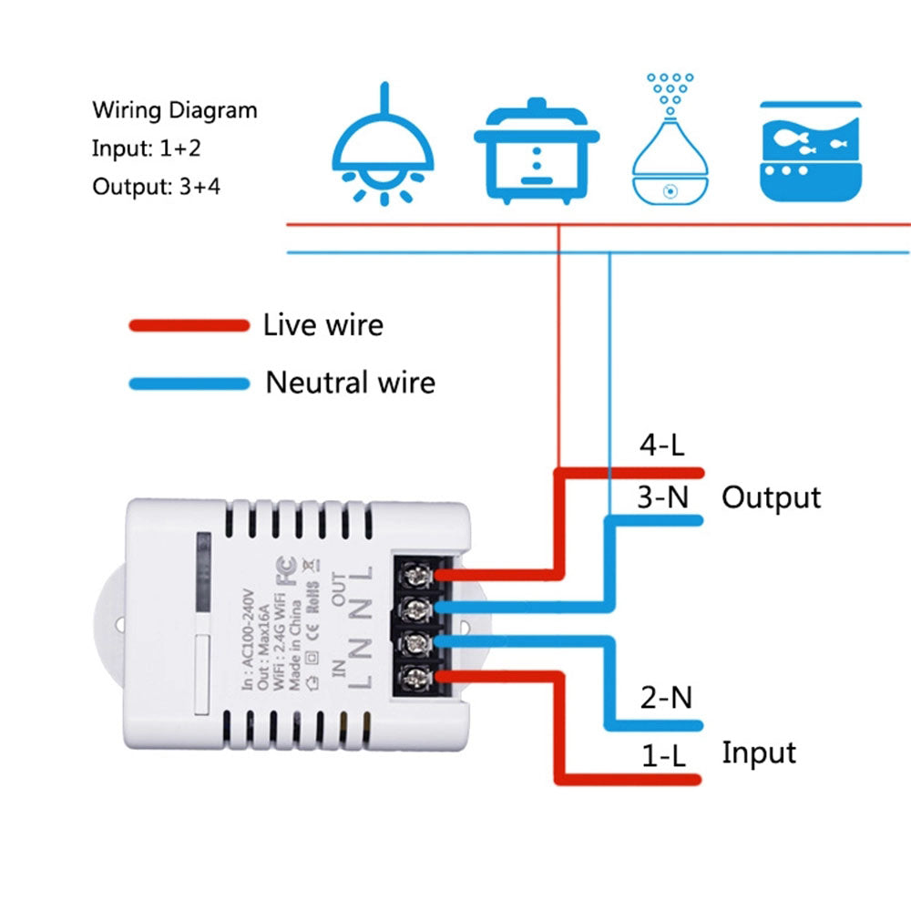 30A WiFi switch