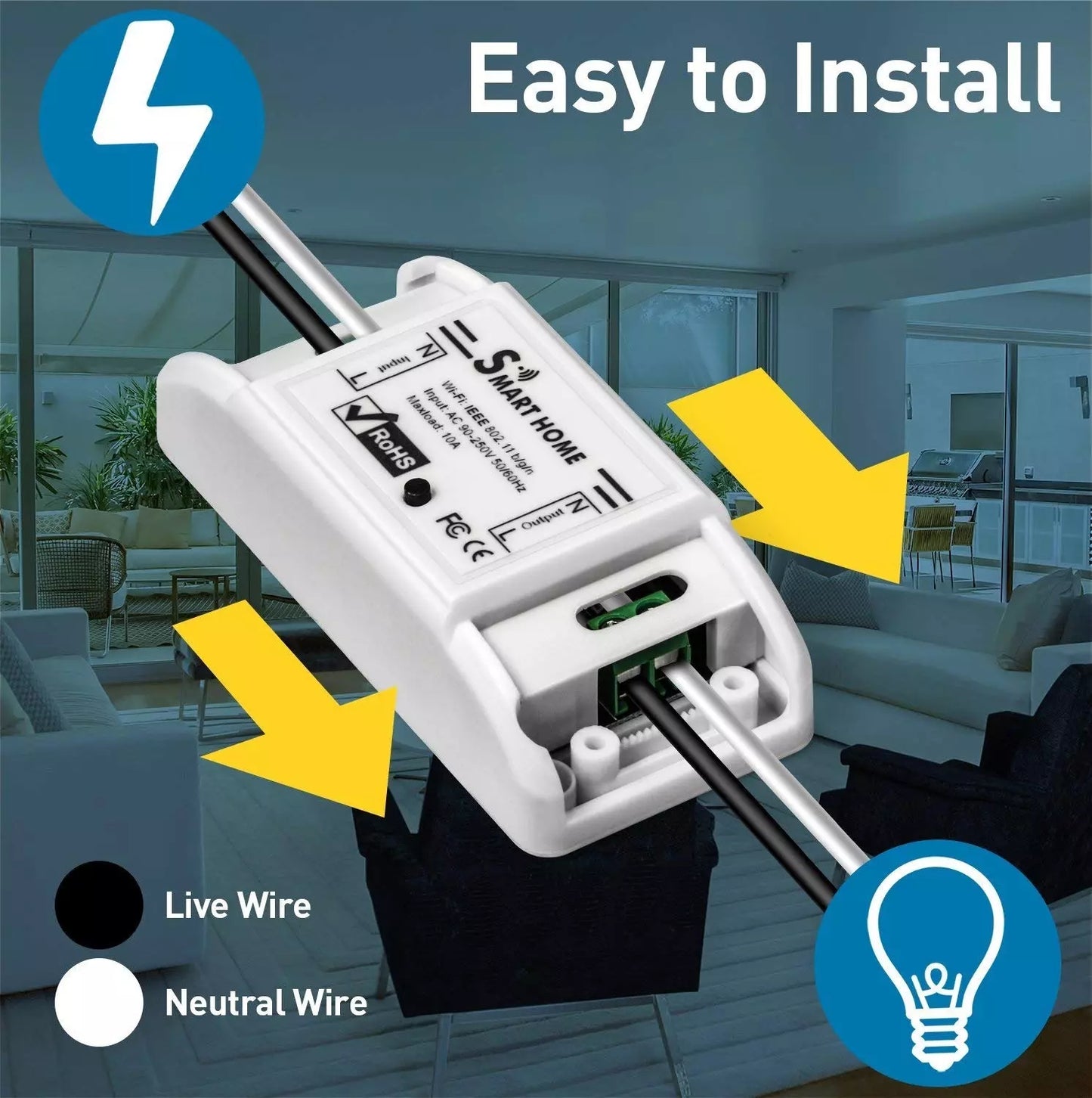 10A WiFi switch