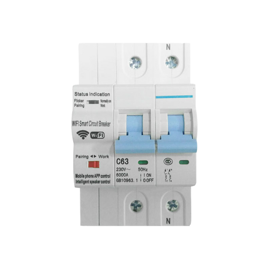 63A WiFi 2P Circuit Breaker