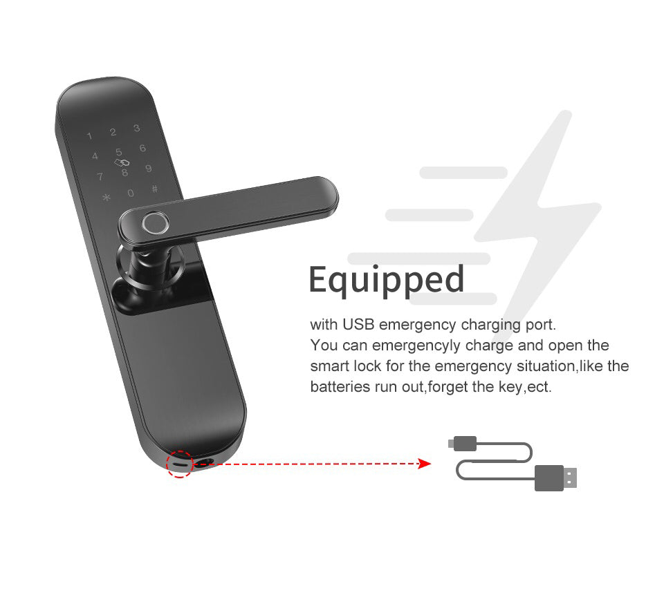Indoor smart lock traditional