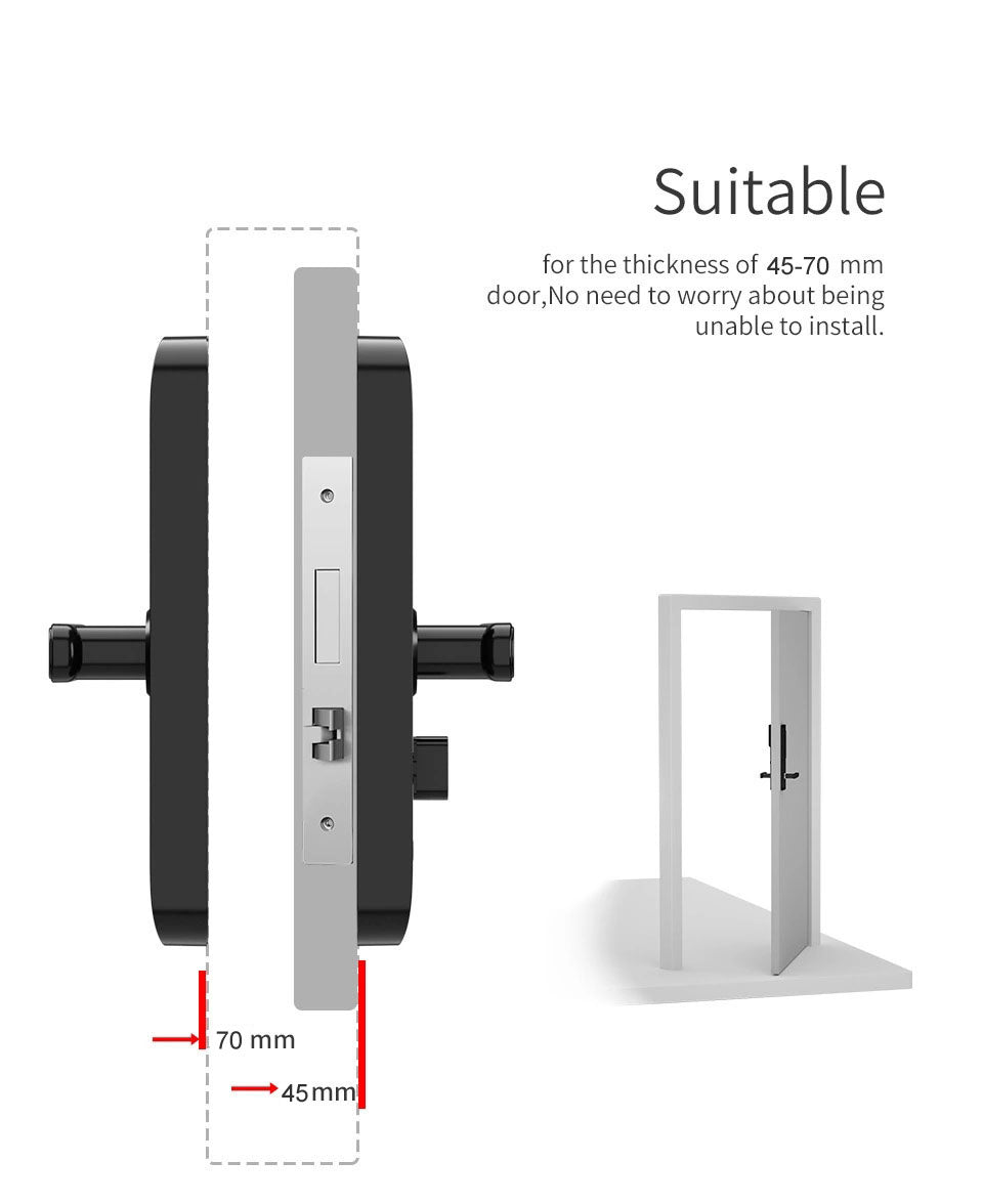 Indoor smart lock traditional