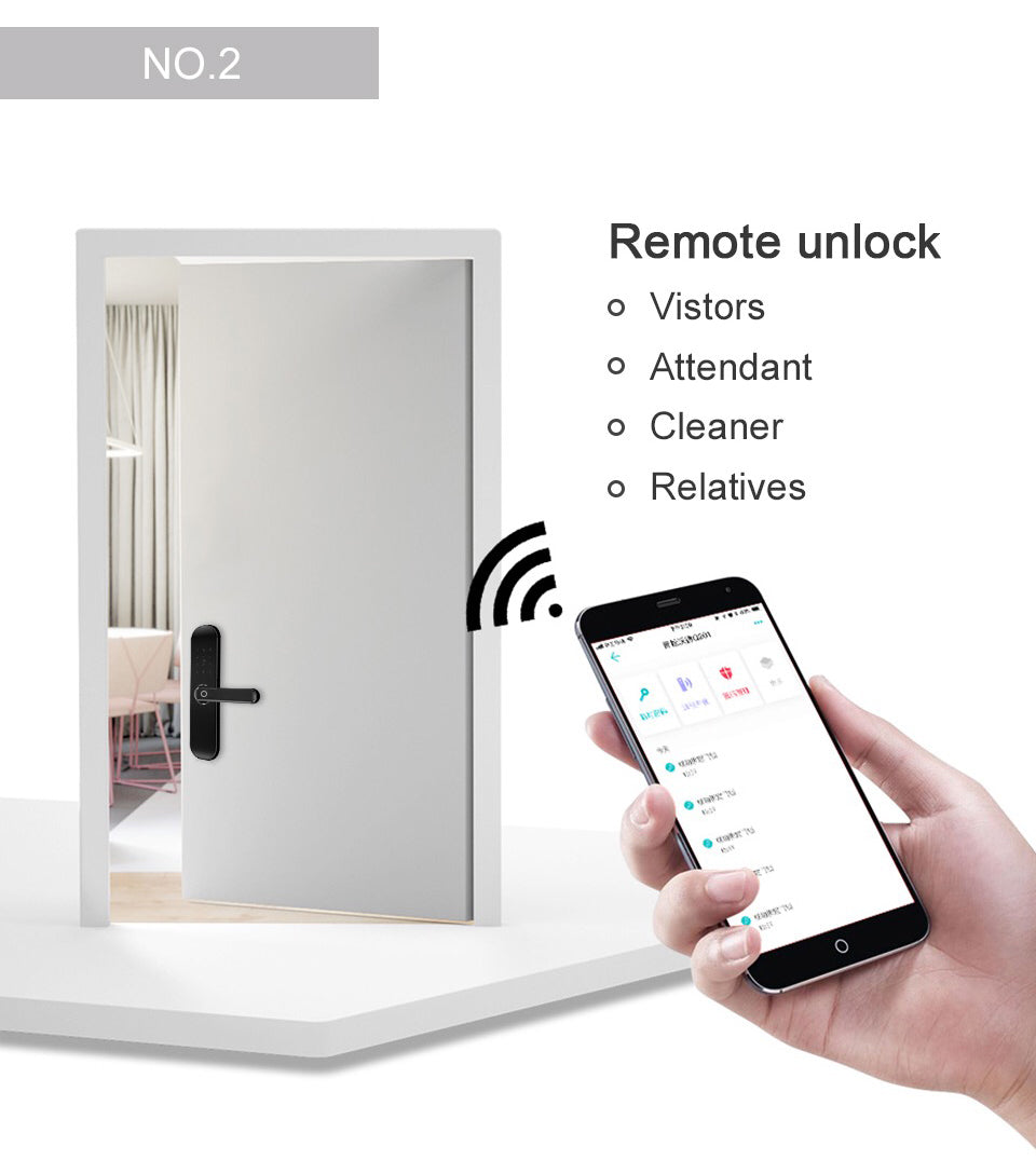 Indoor smart lock traditional