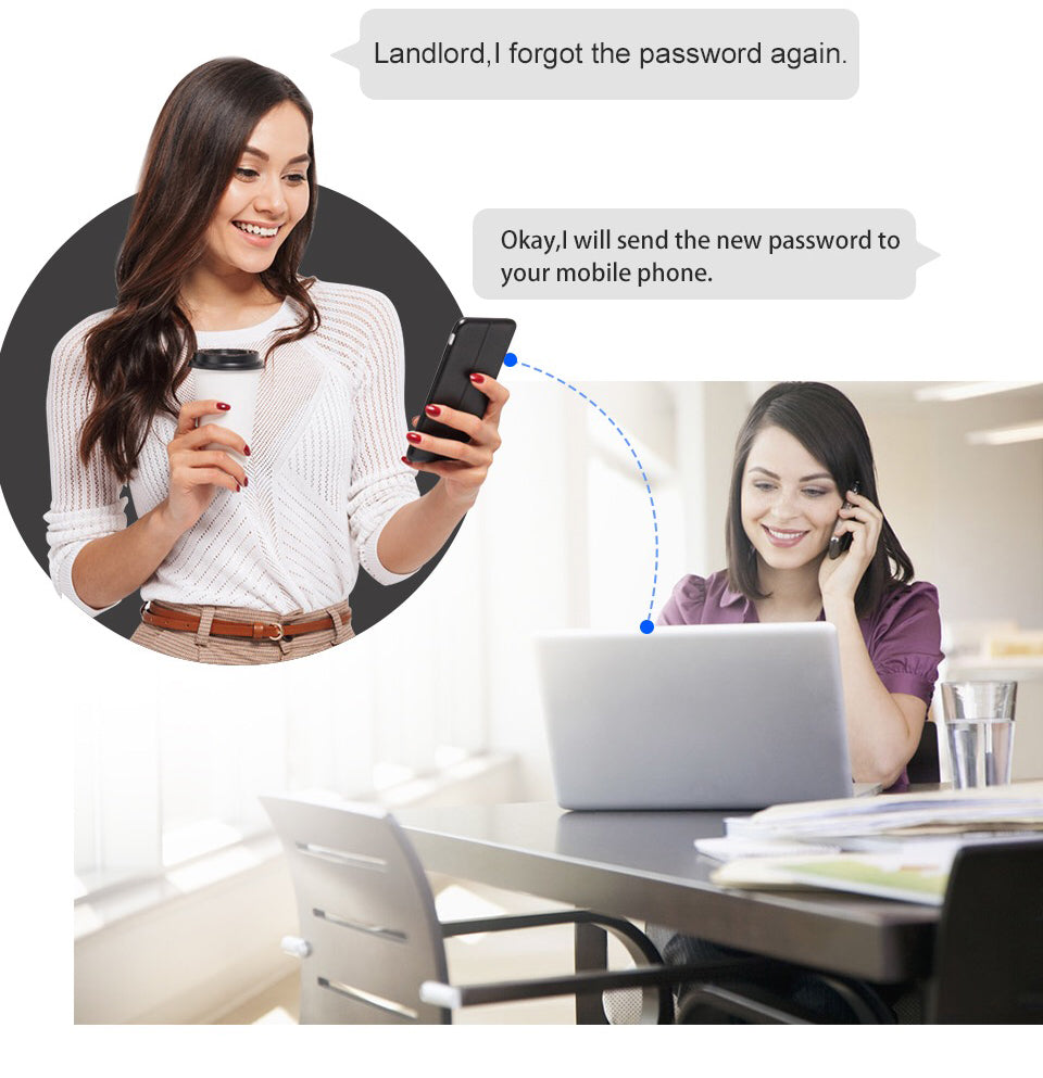 Indoor smart lock traditional