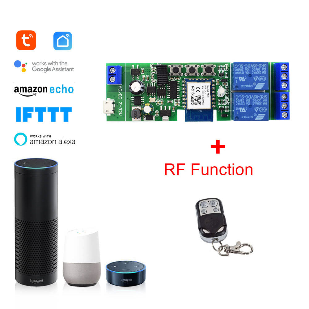 Self-locking relay 2 Channel