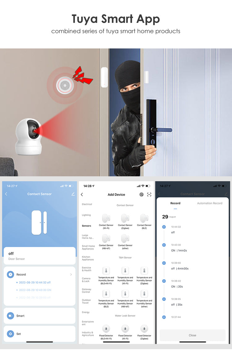 Door and Window magnetic sensor