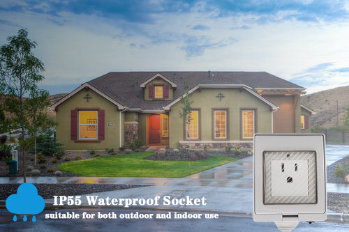 Waterproof WiFi Wall Socket