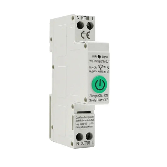 40A WiFi 1P+N switch